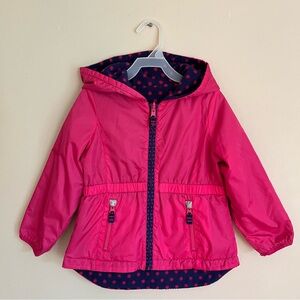 London Fog Girls Reversible Jacket,  size 4T
